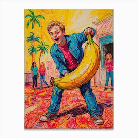 Banana Boy 3 Canvas Print