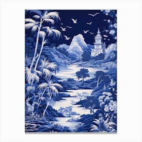 Chinese Landscape Canvas Print