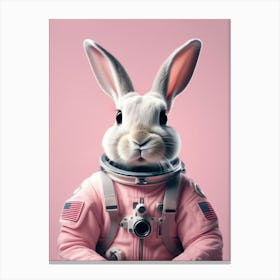 Astronaut Bunny Canvas Print