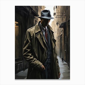 Detective Canvas Print