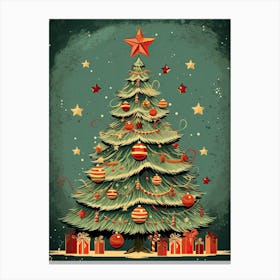 Christmas Tree 221 Canvas Print