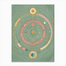 Cosmological Cycle Canvas Print