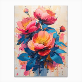 Peonies Canvas Print