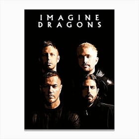 Imagine Dragons 5 Canvas Print