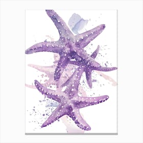 Watercolor Starfish 5 Canvas Print