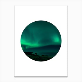 Landscapes Circular 4 Skardsvik Canvas Print