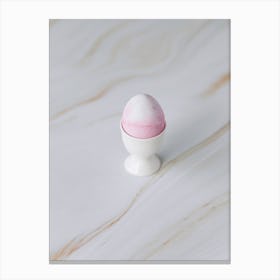 Pink Egg Canvas Print