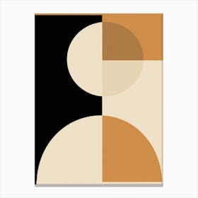 Beige Bauhaus GoNserndorf Glow Canvas Print