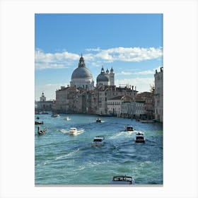 Grand Canal In Venice Canvas Print