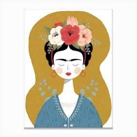 Frida Kahlo 2 Canvas Print