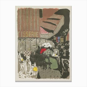 The Pastry Shop, From “Landscapes And Interiors” By Édouard Vuillard Canvas Print