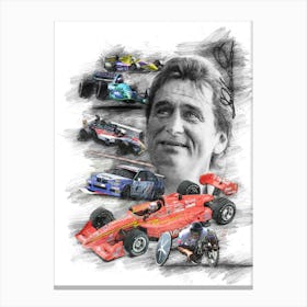 Alessandro Zanardi Canvas Print