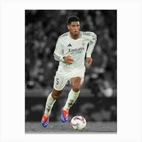 Jude Bellingham Of Real Madrid Canvas Print