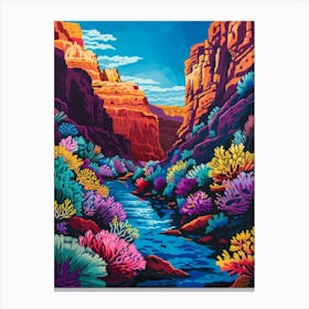 Grand Canyon River 1 Canvas Print