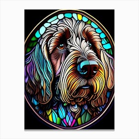 StainedGlassDoodle Canvas Print