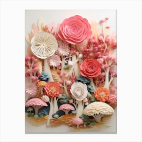 Paper Art Canvas Print