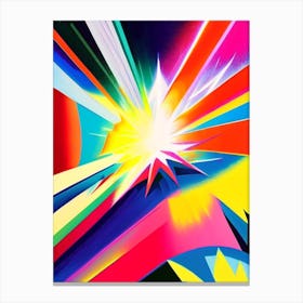 Supernova Remnant Abstract Modern Pop Space Canvas Print