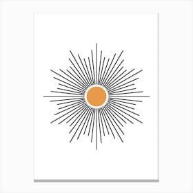 Sunburst Canvas Print