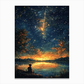 Starry Night 20 Canvas Print