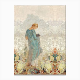 Pandora (1910—1912), Odilon Redon Canvas Print