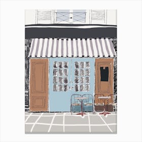 Paris Cafe Canvas Print