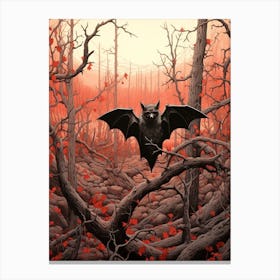 Natural Bat Environment 2 Canvas Print