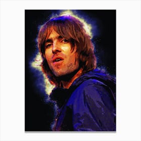 Spirit Of Liam Gallagher 1 Canvas Print
