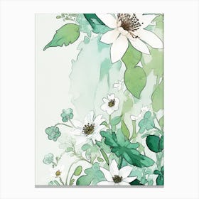 Spring Flowers 6 Art Print Canvas Print