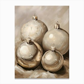 Christmas Ornaments 8 Canvas Print