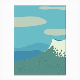 Mountain Landscape 1 Canvas Print