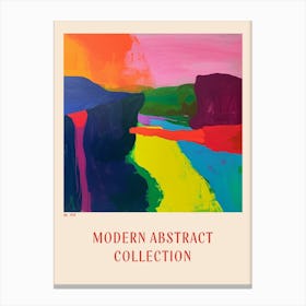 Modern Abstract Collection Poster 104 Canvas Print