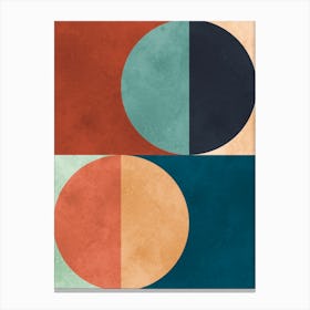 Art of circles in harmony 37 Canvas Print