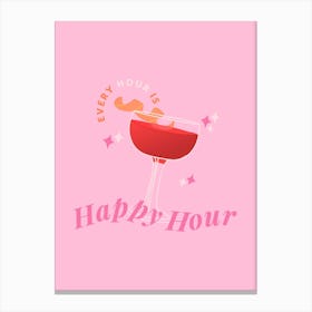 Happy Hour Canvas Print