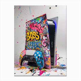 Playstation 5 Console Canvas Print