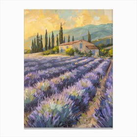 Lavender Field 3 Canvas Print