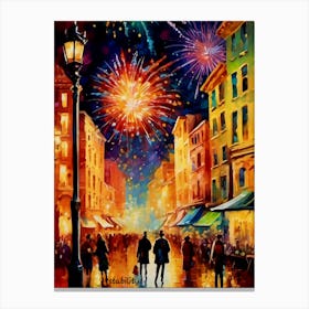 New Years Stability Canvas Print