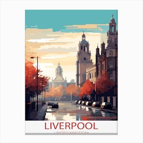 Liverpool United Kingdom Canvas Print