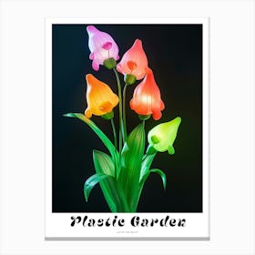 Bright Inflatable Flowers Poster Lily Of The Valley 2 Canvas Print