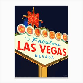 Las Vegas Canvas Print
