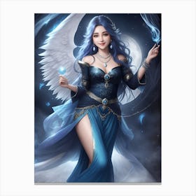 Blue Angel Canvas Print