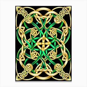Abstract Celtic Knot 20 Canvas Print