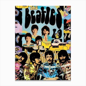 Beatles 5 Canvas Print