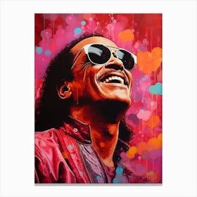 Stevie Wonder (6) Canvas Print