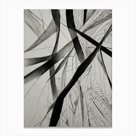 Abstract Drawing Canvas Print