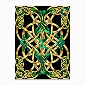 Abstract Celtic Knot 16 Canvas Print