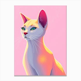 Feline Creative Cat Illustration 25 1 Canvas Print