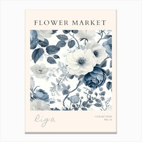 Flower Market 26 Canvas Print