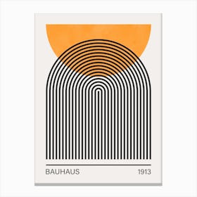 Bauhaus poster 7 Canvas Print