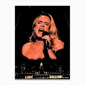 Adele 10 Canvas Print