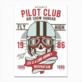 Pilot Club 1 Canvas Print